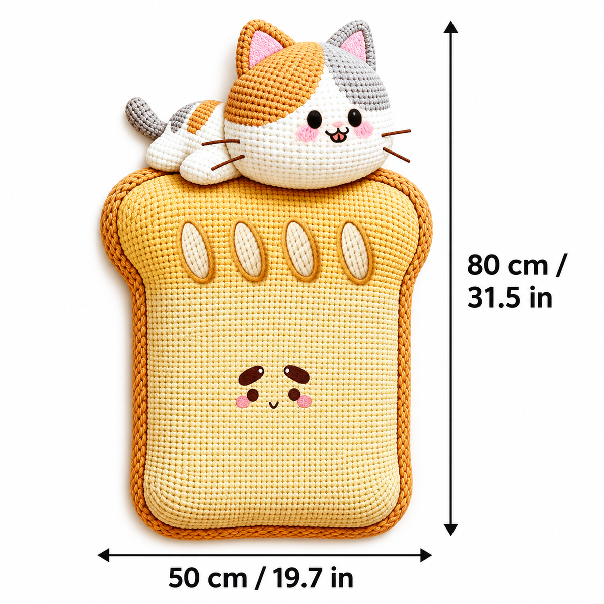 5D Decorative Wall Cat Scratcher – Peel & Stick, Residue-Free Removal