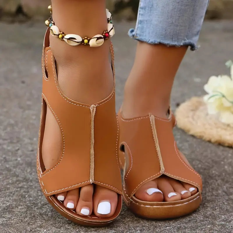 Damen Neue Sommer Strass Offene Zehen Orthopädische Sandalen