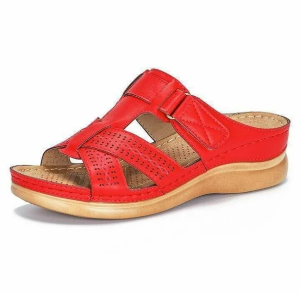 Hochwertige orthopädische Sandalen mit offener Zehenpartie