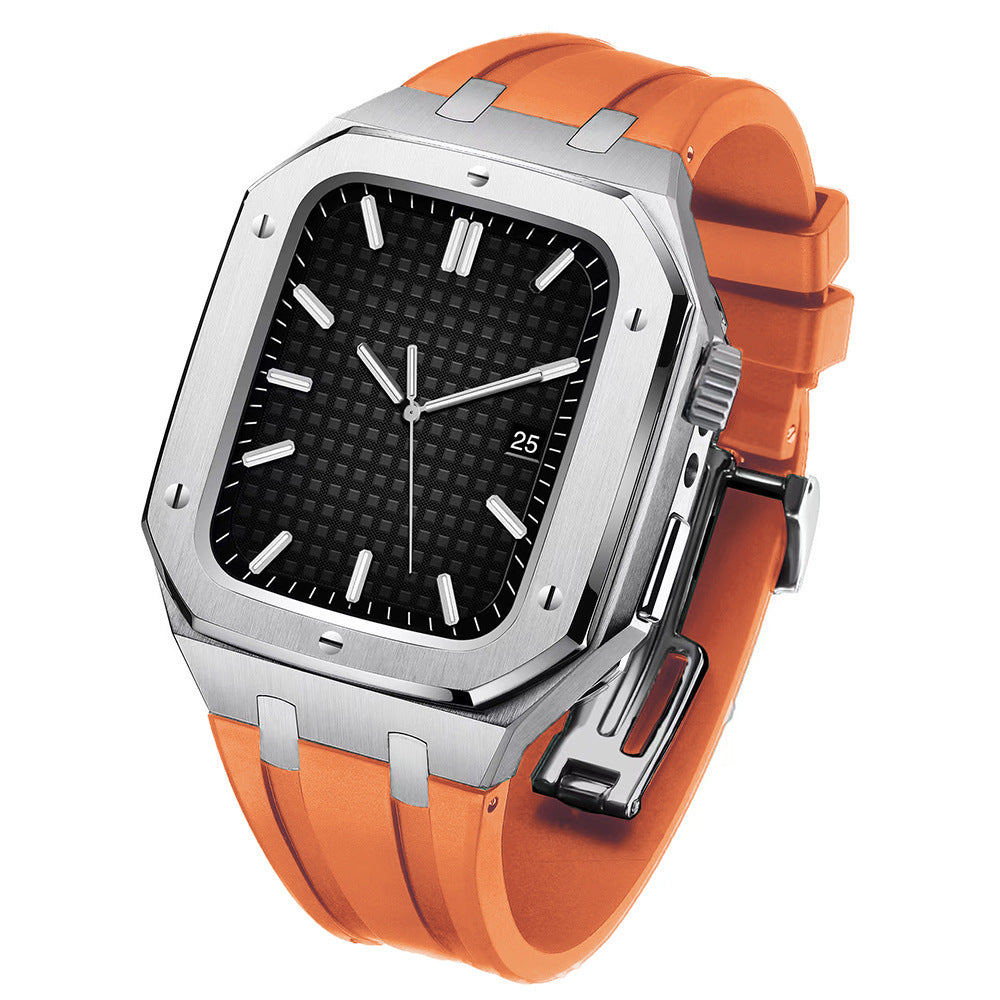 Stainless Steel Mod Case & Band for Apple Watch