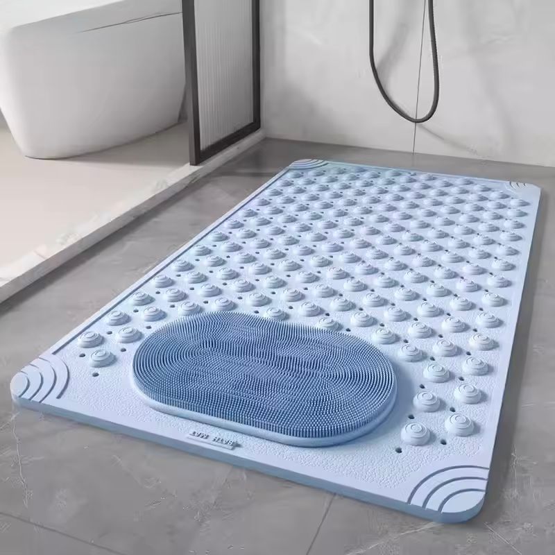 Rutschfeste, wasserdichte Badematte mit Massagestruktur