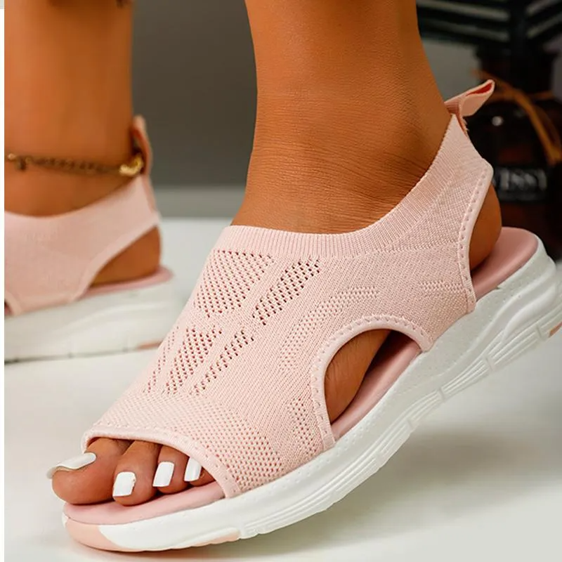Atmungsaktive orthopädische Damensandalen