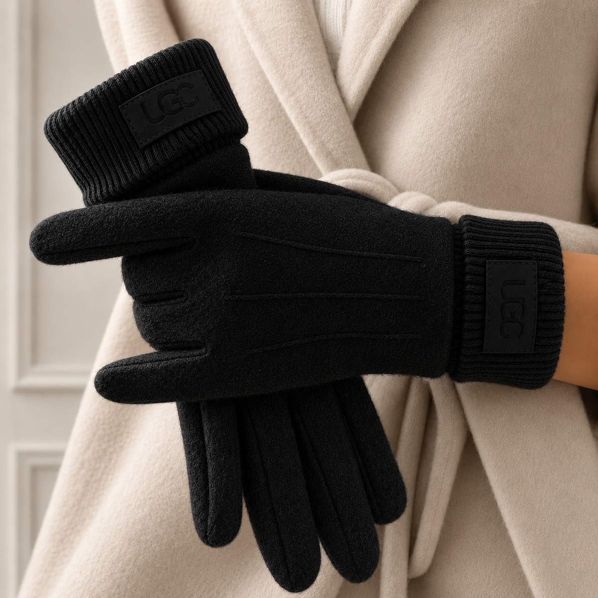 Dicke, winddichte Winter-Touchscreen-Handschuhe für Erwachsene – für Radfahren und Outdoor-Sport