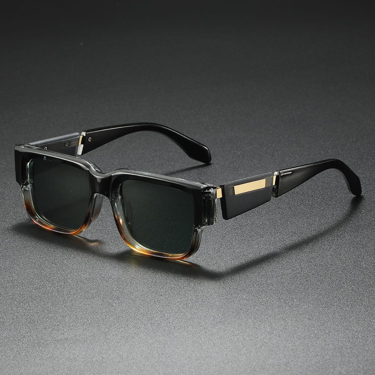 Lunettes de soleil carrées audacieuses | Lunettes rétro UV400