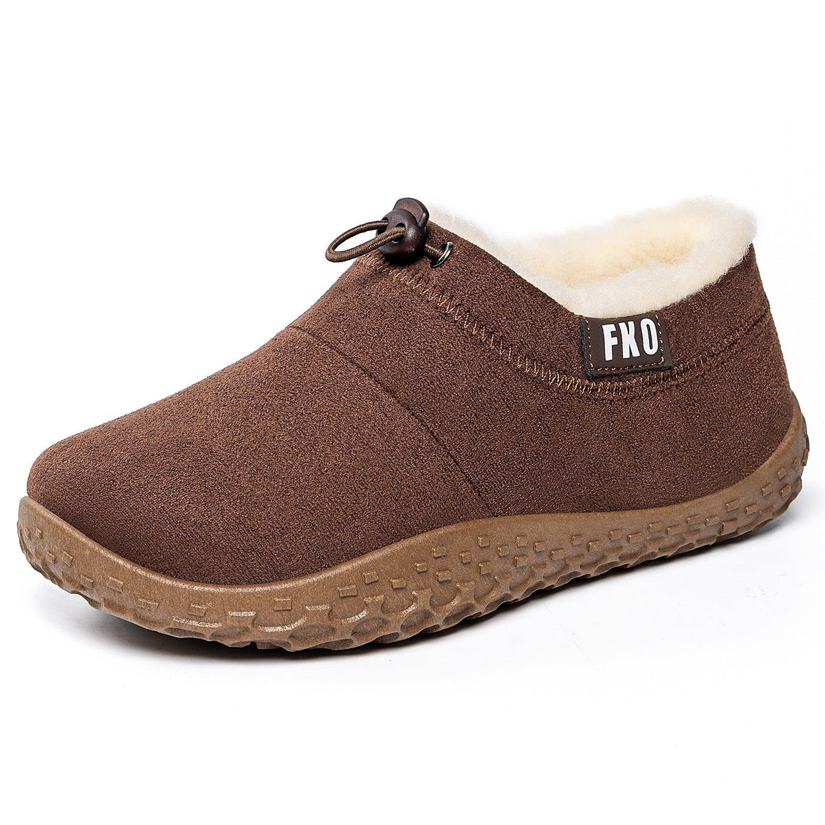 Plüschgefütterte Winterpantoletten für Damen – Kuschelige Slipper