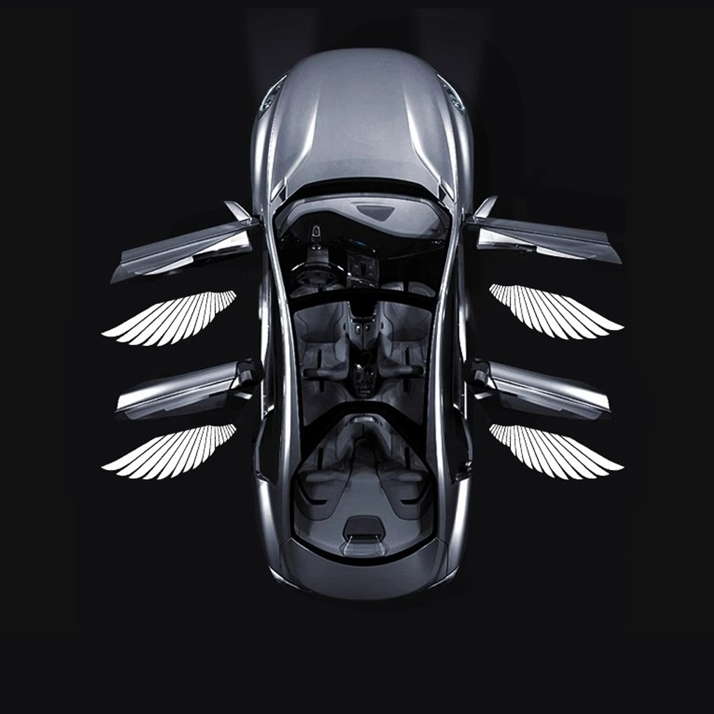 Feux de portière de voiture « Angel Wing »