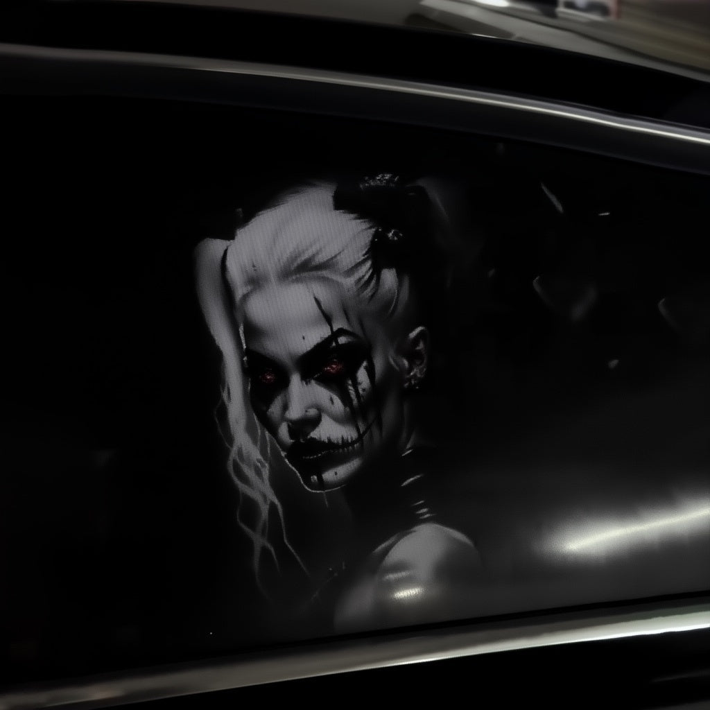 Joker-Autofensteraufkleber