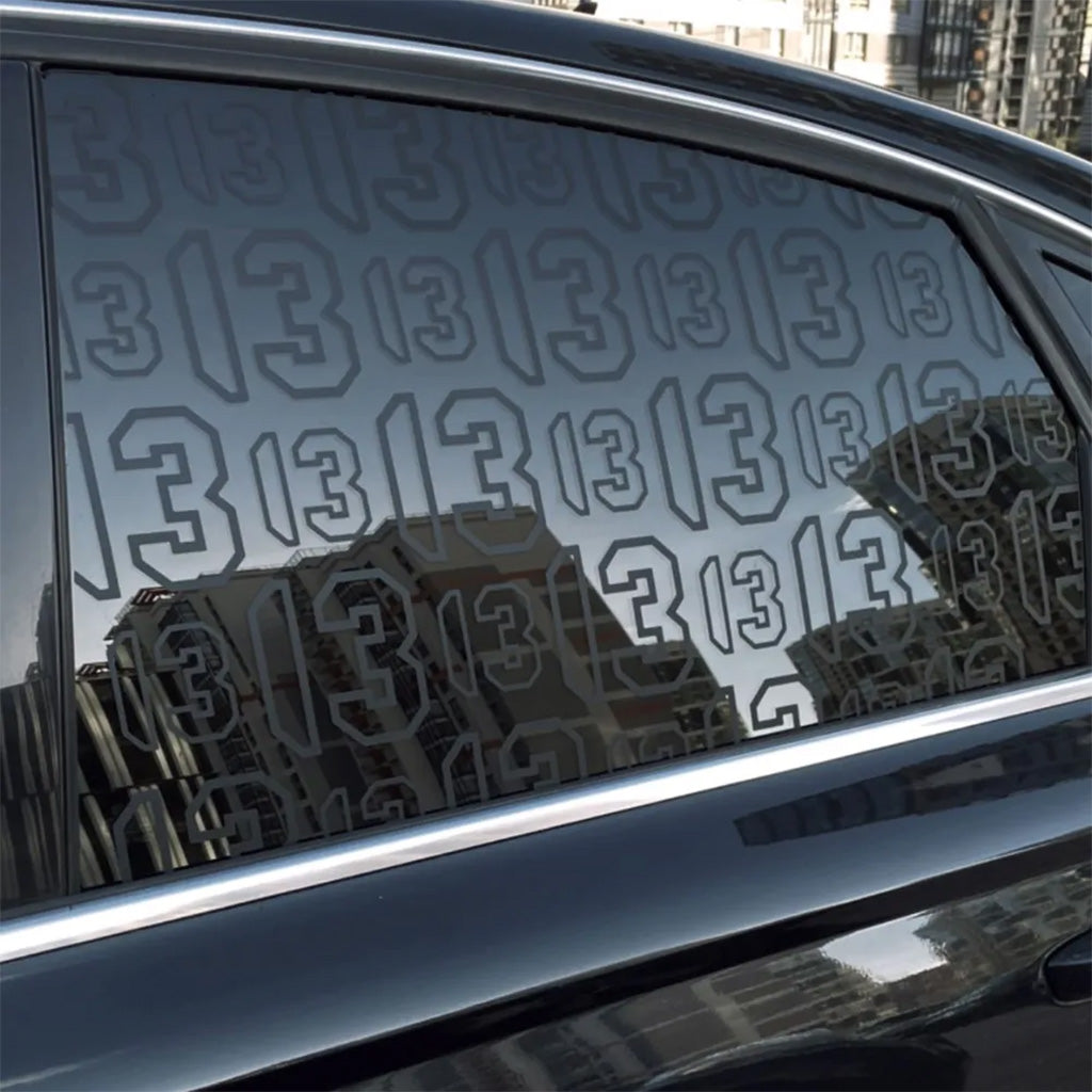 Auto-Fensteraufkleber Gravur-Serie