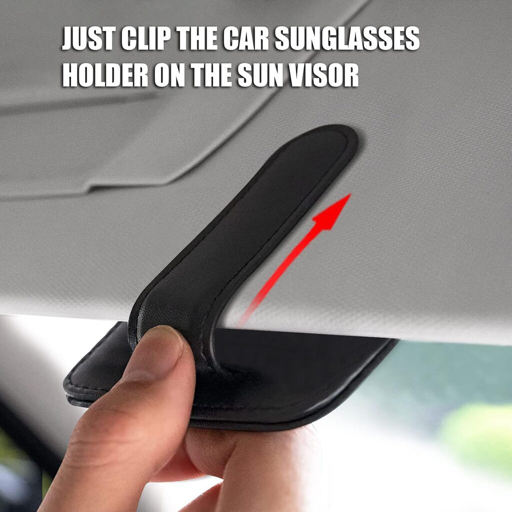 Auto-Sonnenblenden-Sonnenbrillenhalter