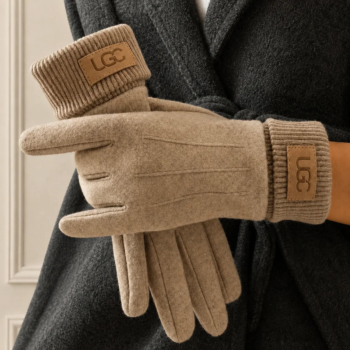Dicke, winddichte Winter-Touchscreen-Handschuhe für Erwachsene – für Radfahren und Outdoor-Sport