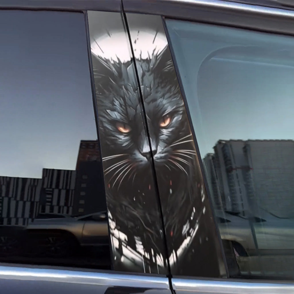 Katzen Auto Tür Aufkleber