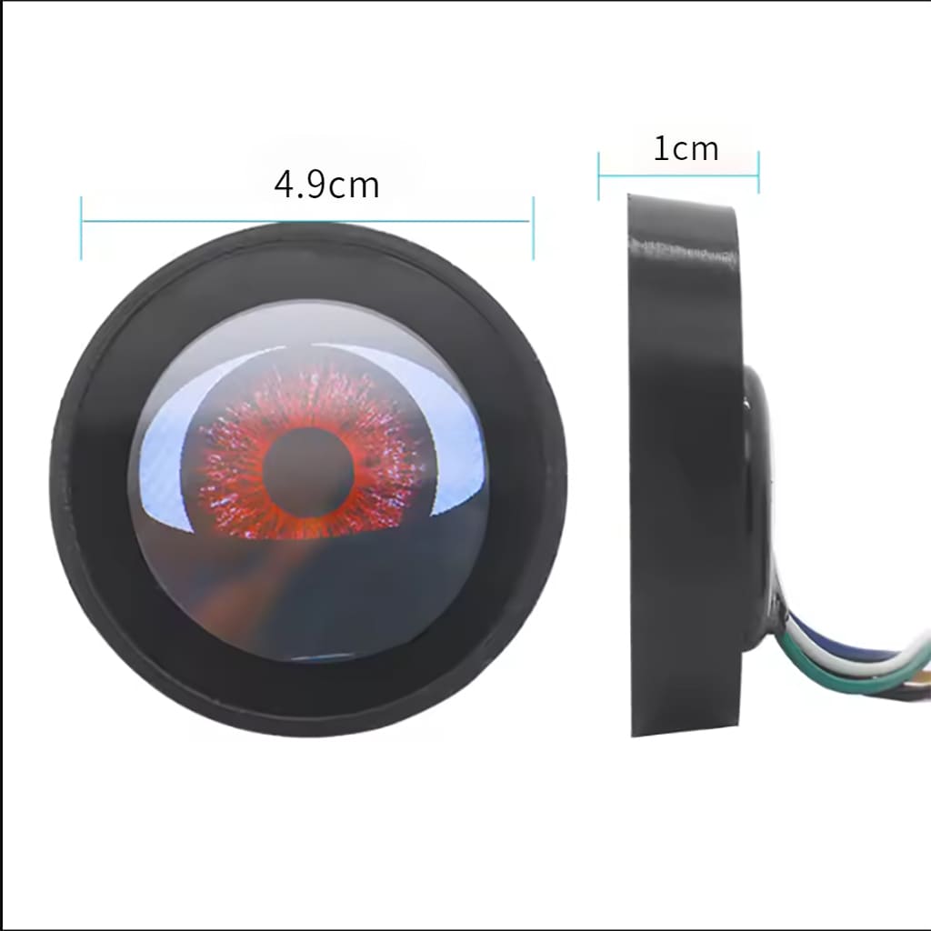 Synchronisiertes programmierbares Devil Eyes Licht mit Fernbedienung