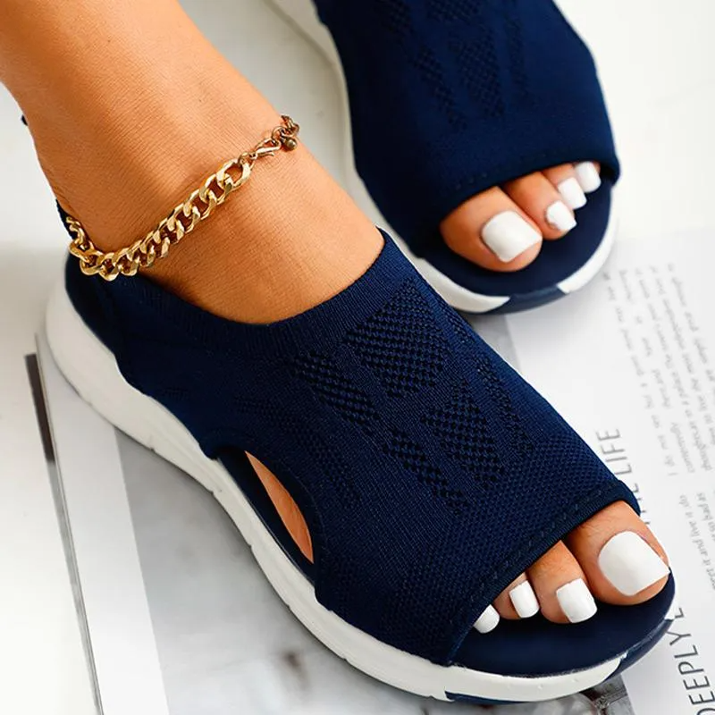 Atmungsaktive orthopädische Damensandalen