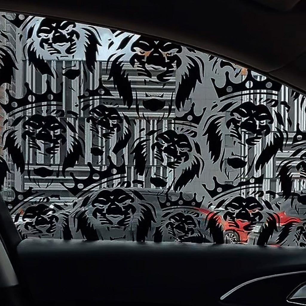 Auto-Fensteraufkleber Gravur-Serie