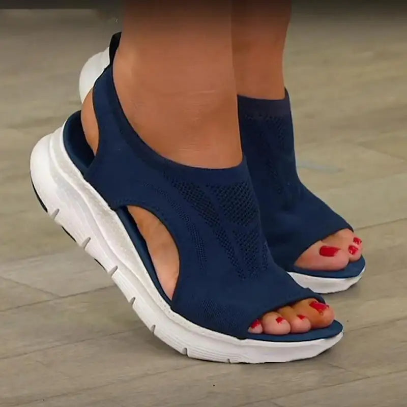 Atmungsaktive orthopädische Damensandalen