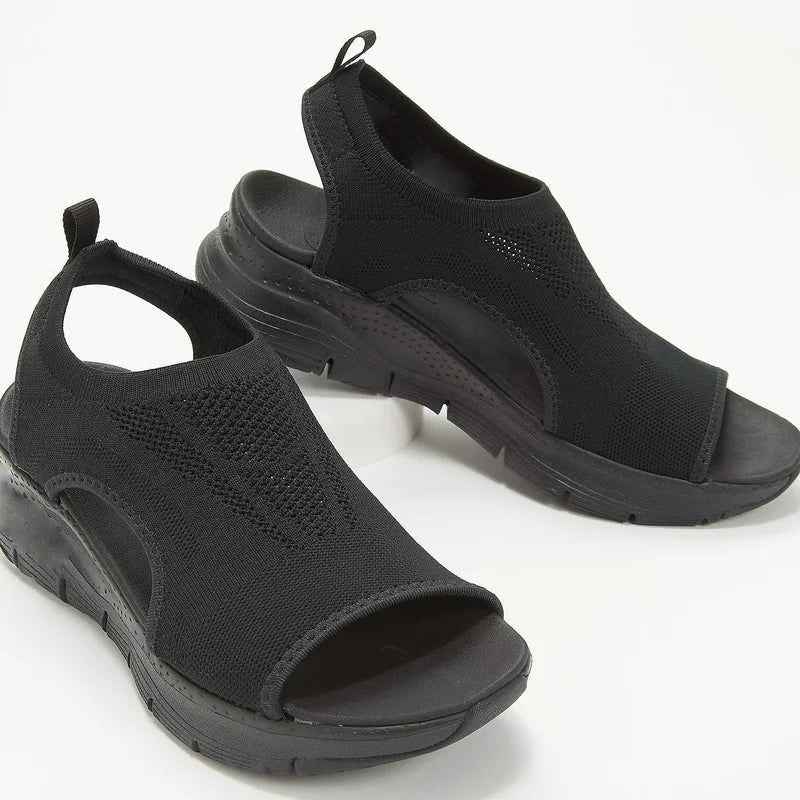 Atmungsaktive orthopädische Damensandalen