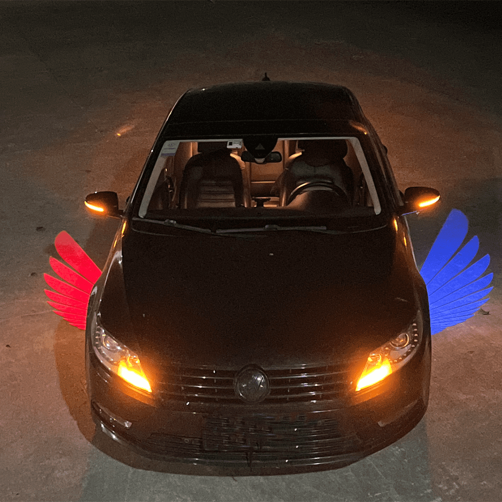 Engelsflügel-Pfützenlichter universal