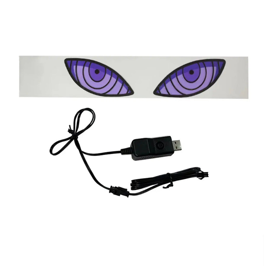 Crystal Eyes LED Autoaufkleber