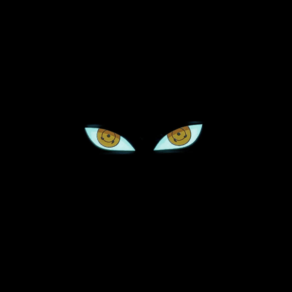 Crystal Eyes LED Autoaufkleber
