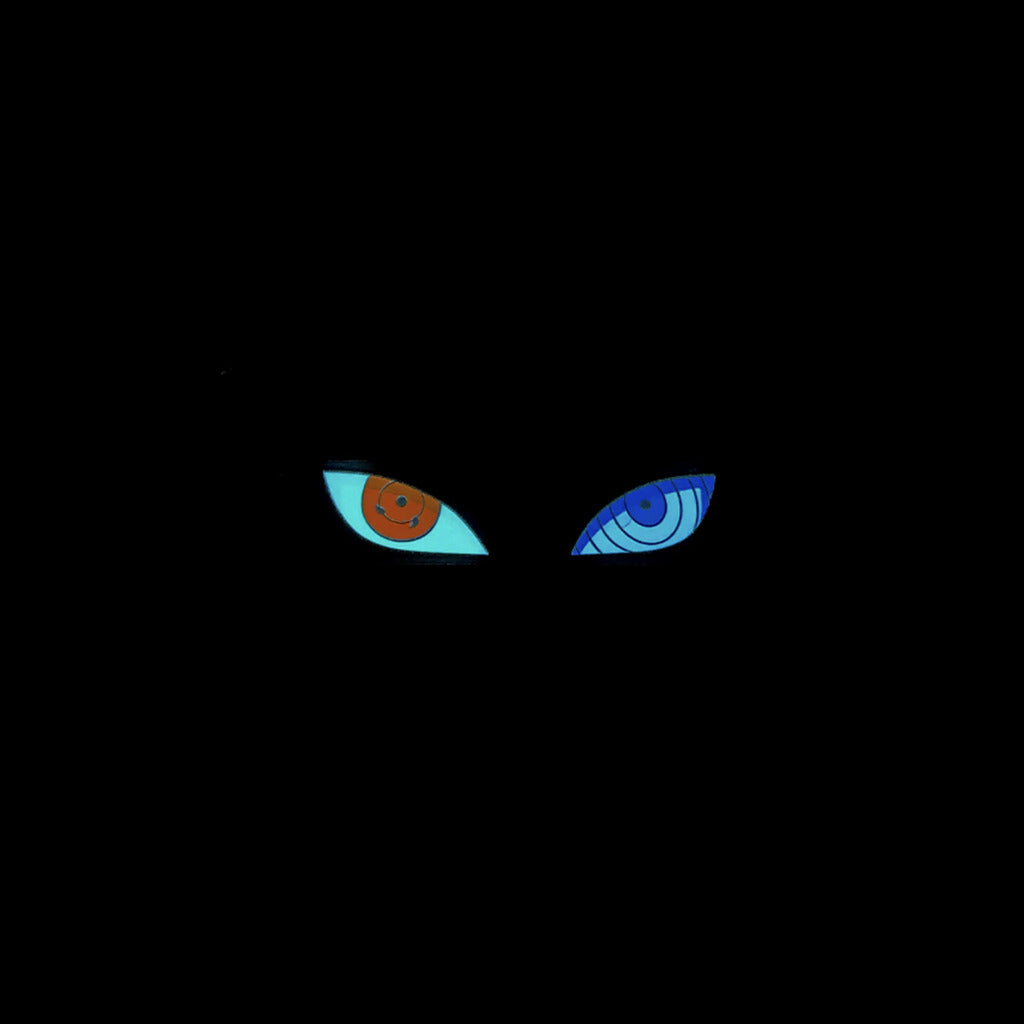 Crystal Eyes LED Autoaufkleber