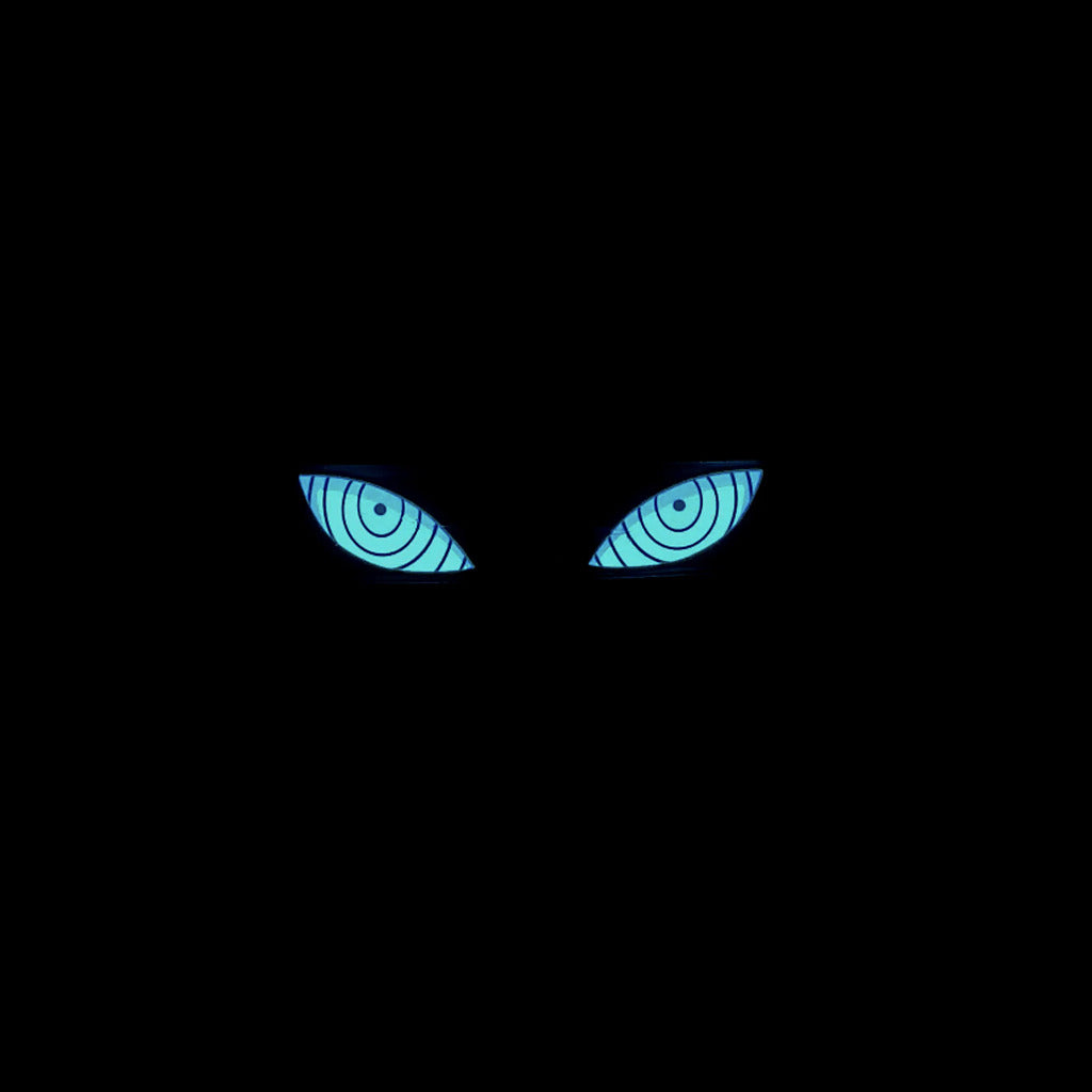 Crystal Eyes LED Autoaufkleber