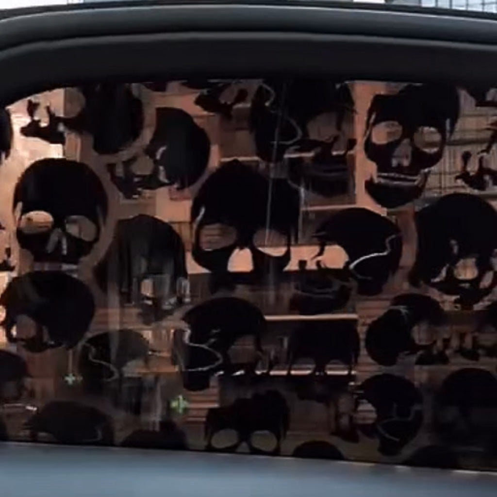 Auto-Fensteraufkleber Gravur-Serie