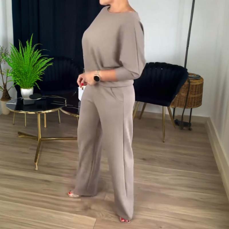 Elegantes Longline-Cardigan- & Top- & Hosen-3-Teile-Set