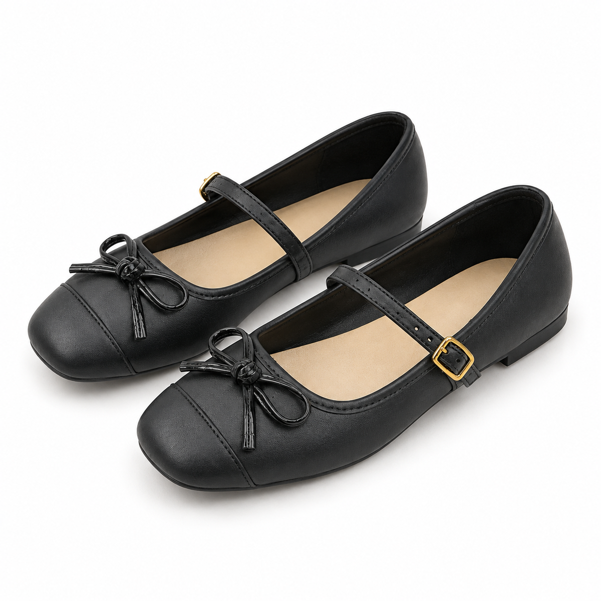 Die Parisian Mary-Jane-Flats mit Schleife