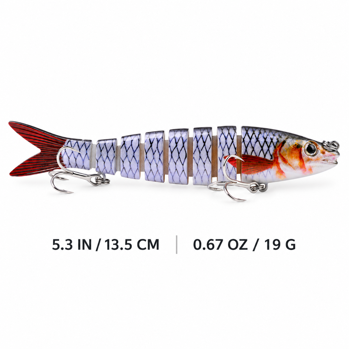 LiveSway 8™ Slow-Sinking Swimbait