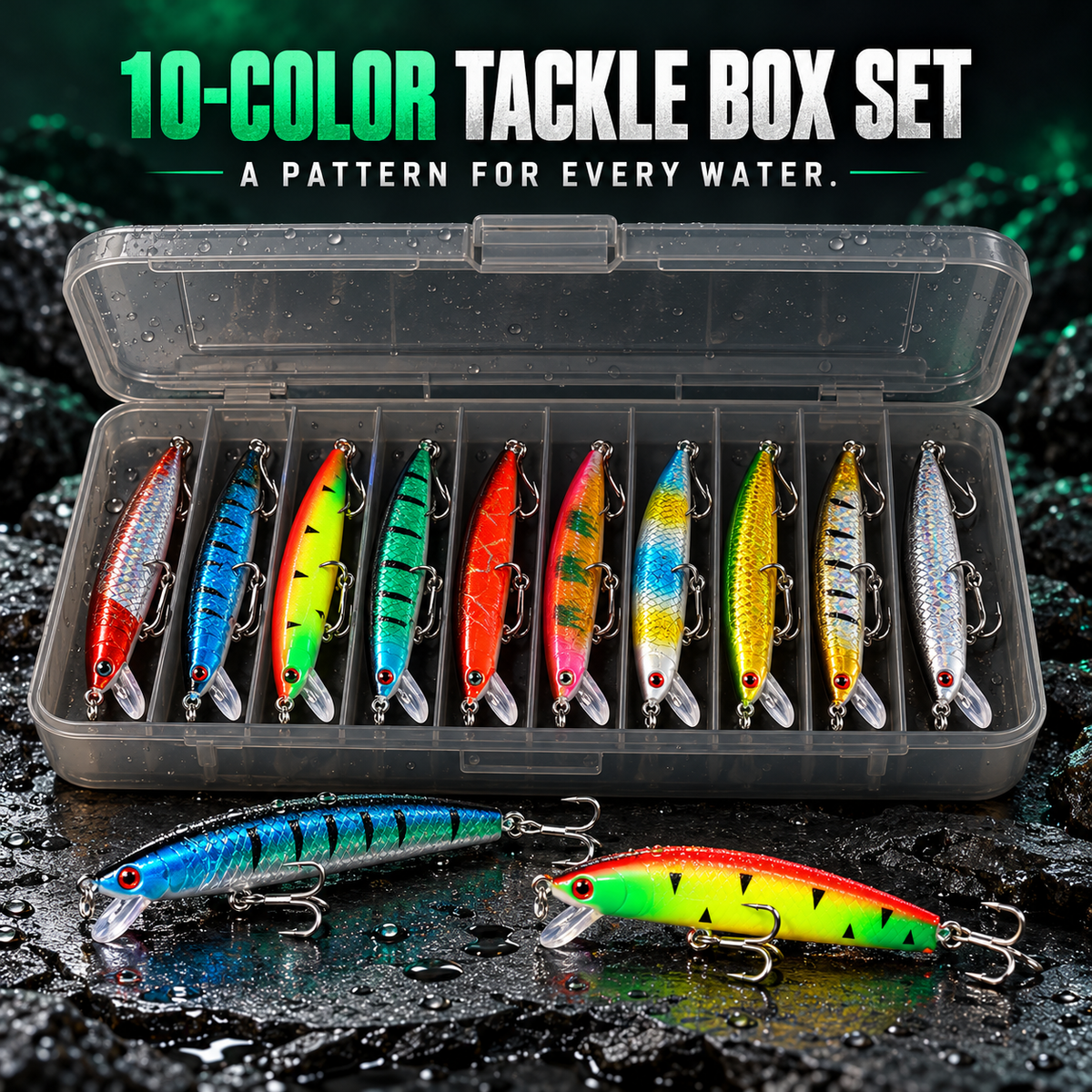 RattleRise 100F schwebender Jerkbait