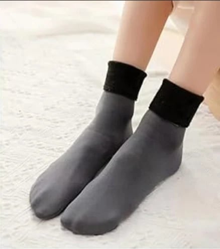 Damen-Thermo-Socken mit Fleecefutter – Kuschelige Wintersocken (5 Paar)