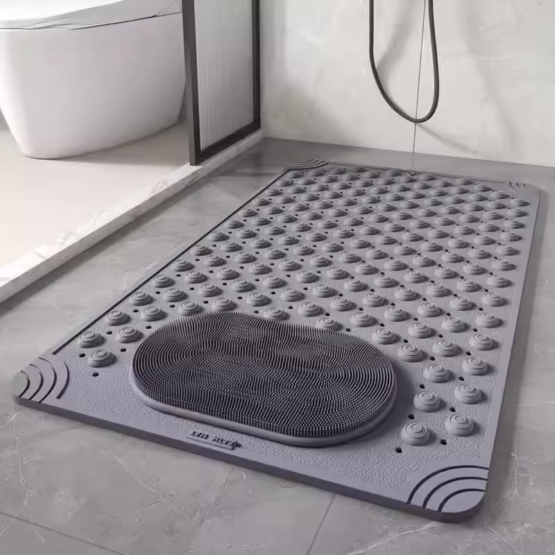 Rutschfeste, wasserdichte Badematte mit Massagestruktur