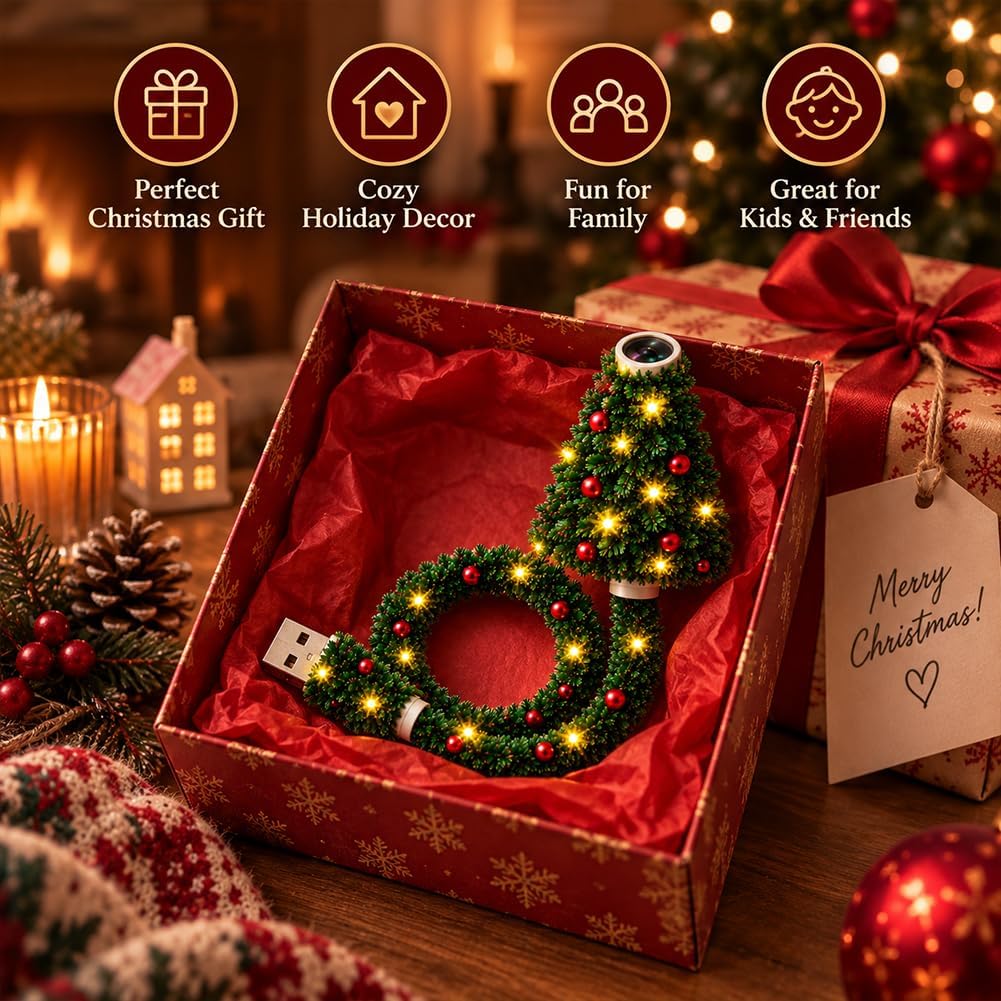 Weihnachts-Projektorleuchte, Plug-and-Play HD-Weihnachts-Projektor