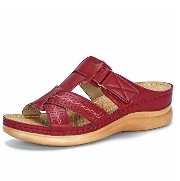 Hochwertige orthopädische Sandalen mit offener Zehenpartie