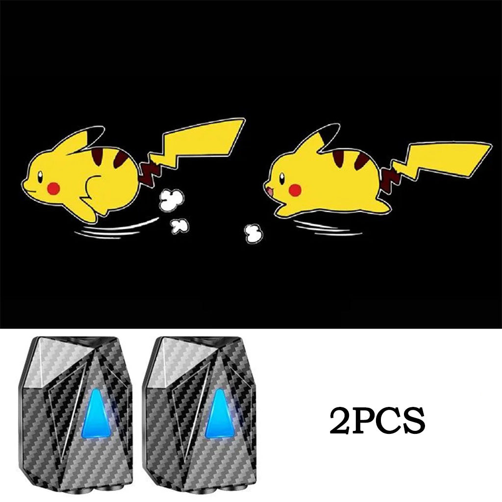 Éclairage animé de portière de voiture
