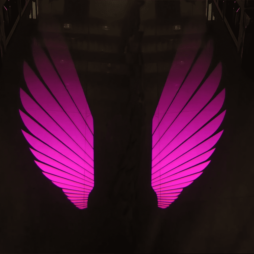 Engelsflügel-Pfützenlichter universal