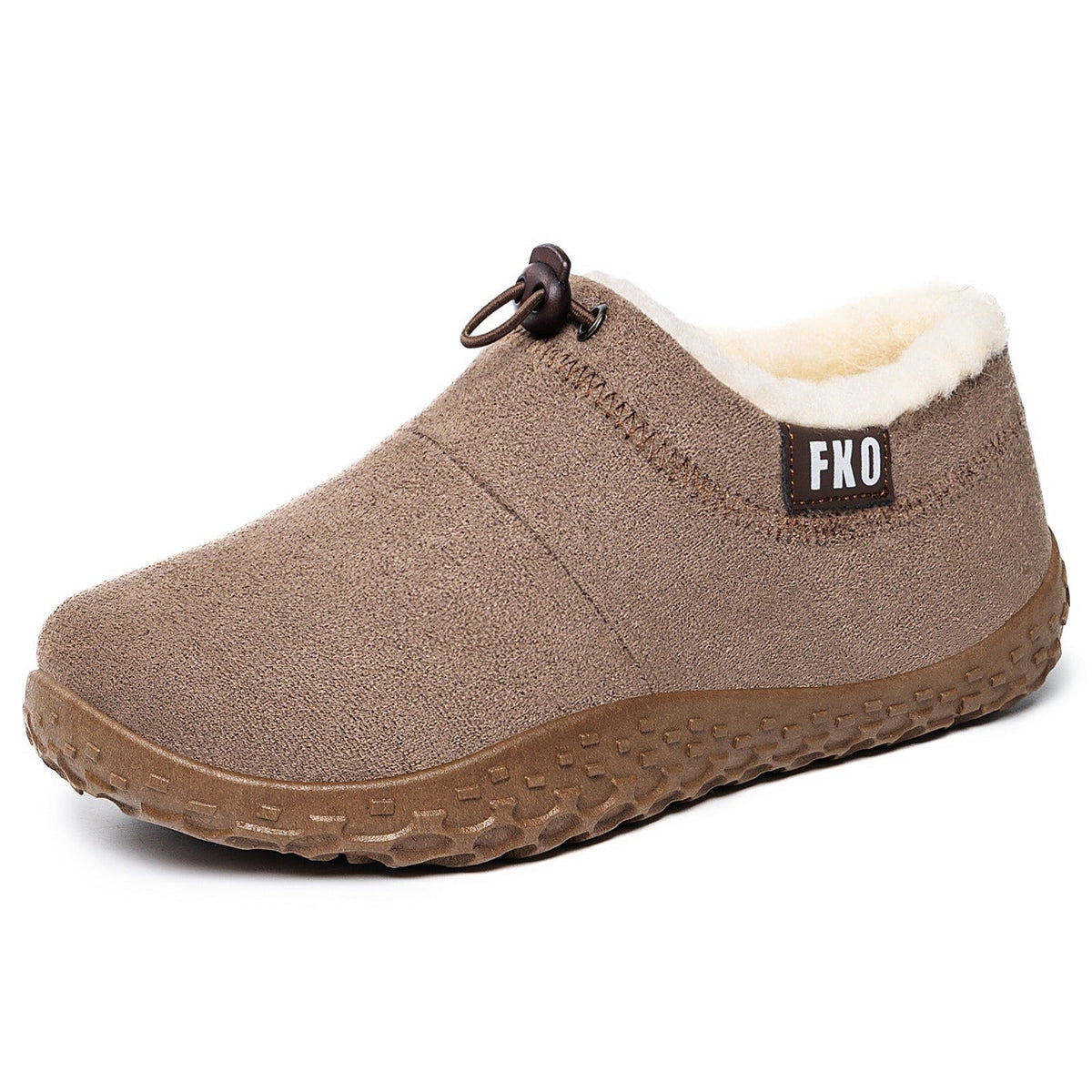 Plüschgefütterte Winterpantoletten für Damen – Kuschelige Slipper