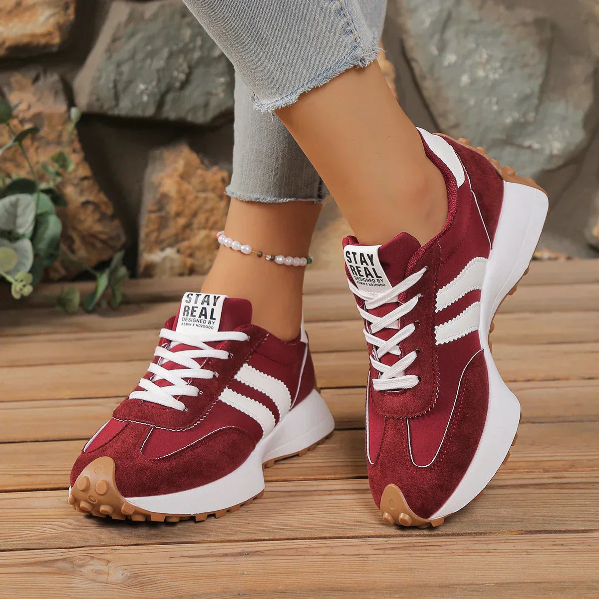 Stay-Real Sneakers | Retro-Style, der zu allem passt