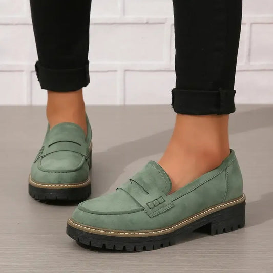 Mocassins épais pour femmes