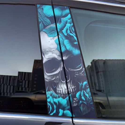 Sugar-Skull-Autotüraufkleber