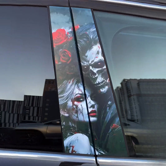 Sugar-Skull-Autotüraufkleber