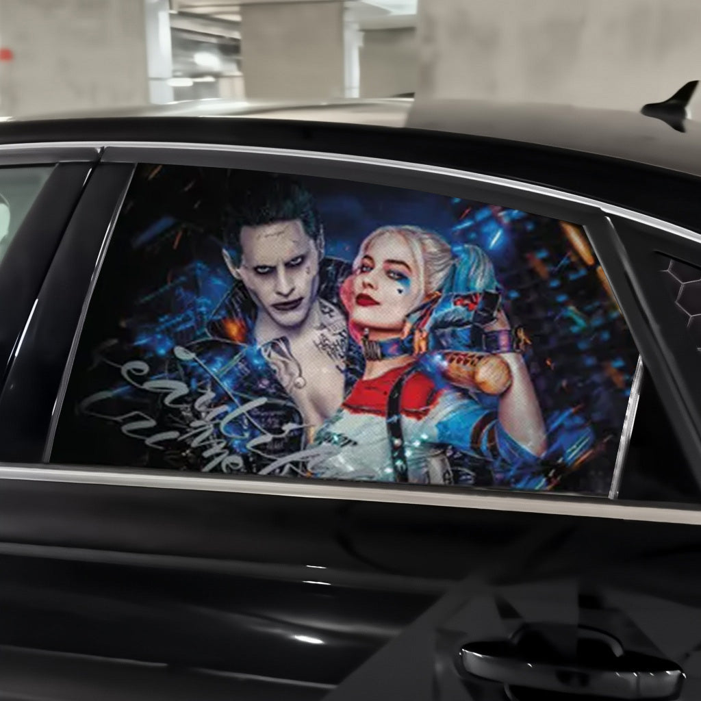 Joker-Autofensteraufkleber