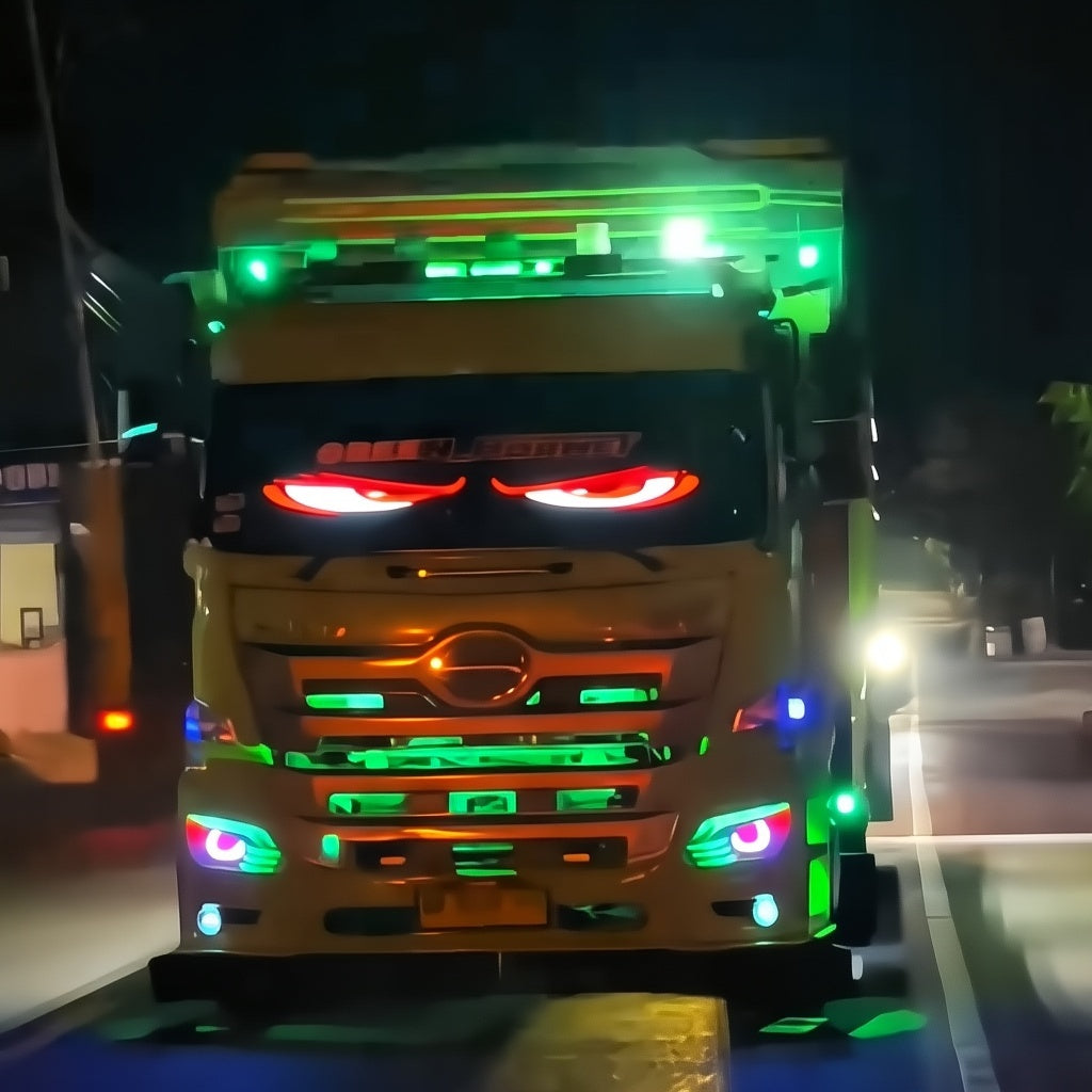 AI Crystal Devil Eyes Light avec Service Vocal