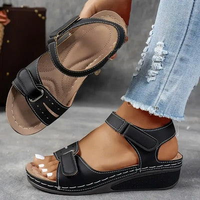 Weiche & stylische Keilsandalen für mühelosen Komfort!