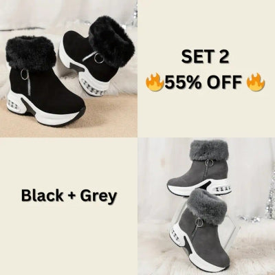 🔥Best Seller-Last Day Sale 60% OFF🔥Chunky Platform Winter Boots
