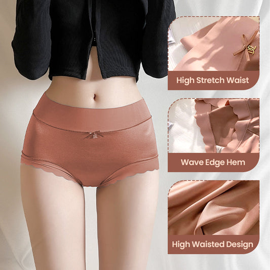Damen-High-Waist-No-Show-Slips – Seidenweiche Stretch-Slips