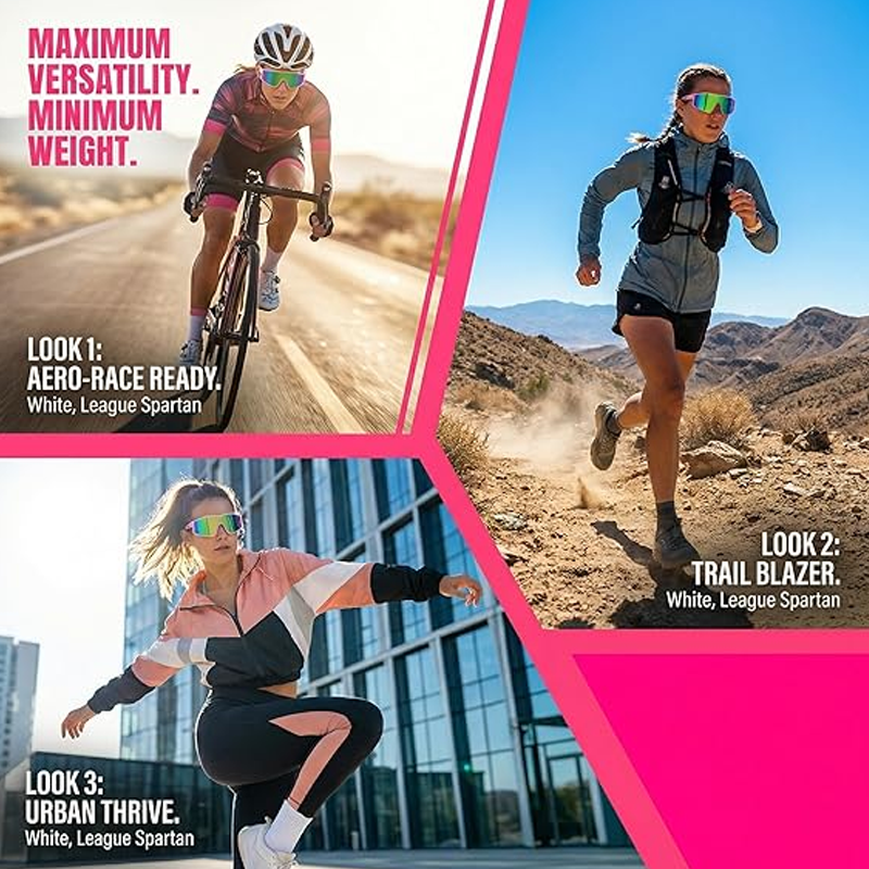 Polarisierte Sportsonnenbrillen für Herren & Damen – UV400 & farbige Spiegelgläser 🏃