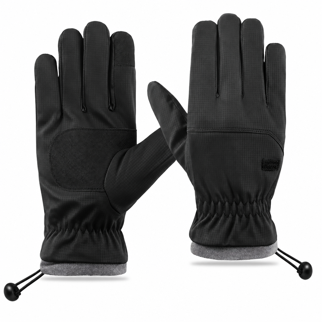Unisex Winddichte Thermische Radhandschuhe – Touchscreen- & Rutschfester Griff